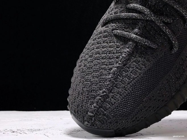 (Reflective) 350 V2 Yeezy Static FU9007 - Black Boost Adidas 0826